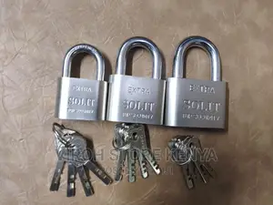 Solit Padlock Top Security Lock 4 Keys