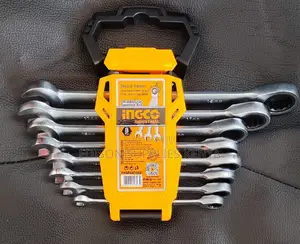 Ingco Ratchet Spanner Set 8pcs Premium Combination Spanners