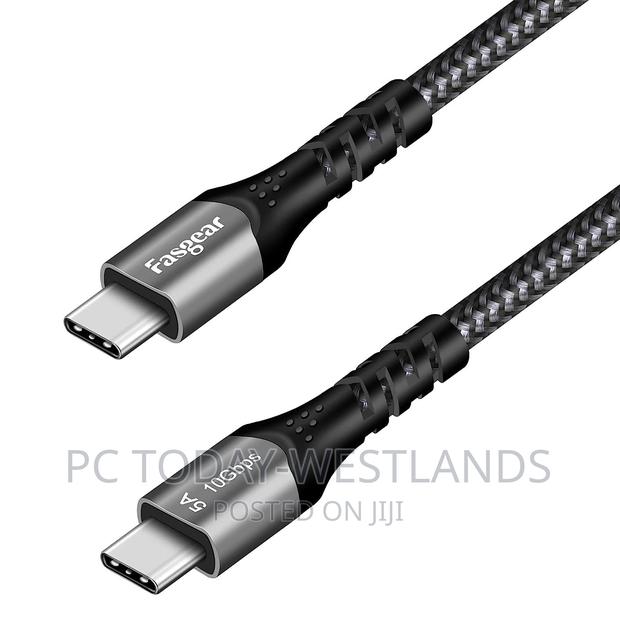 Fasgear USB C to USB C Cable, 1 Pack 10ft USB 3.1 Gen2 Type - thumbnail 4