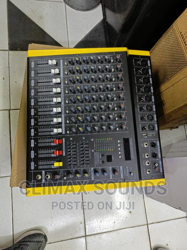 Powered Mixer 8 Channel Max S - main view