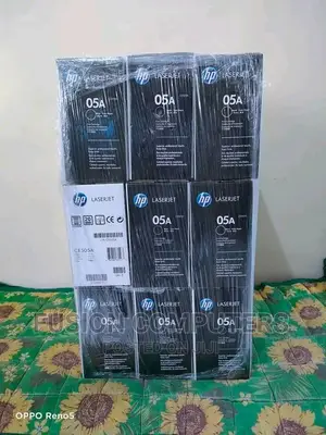 HP 05A Black Original Laserjet Toner Cartridge (CE505A)