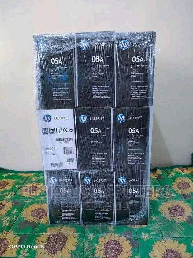 HP 05A Black Original Laserjet Toner Cartridge (CE505A) - thumbnail 3