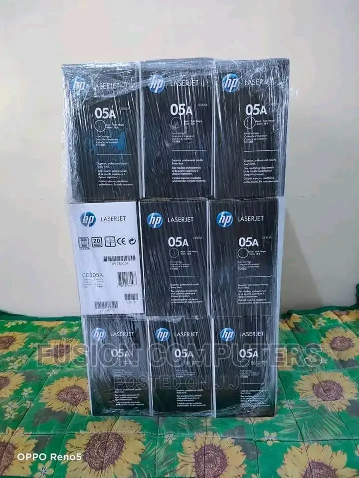 HP 05A Black Original Laserjet Toner Cartridge (CE505A)