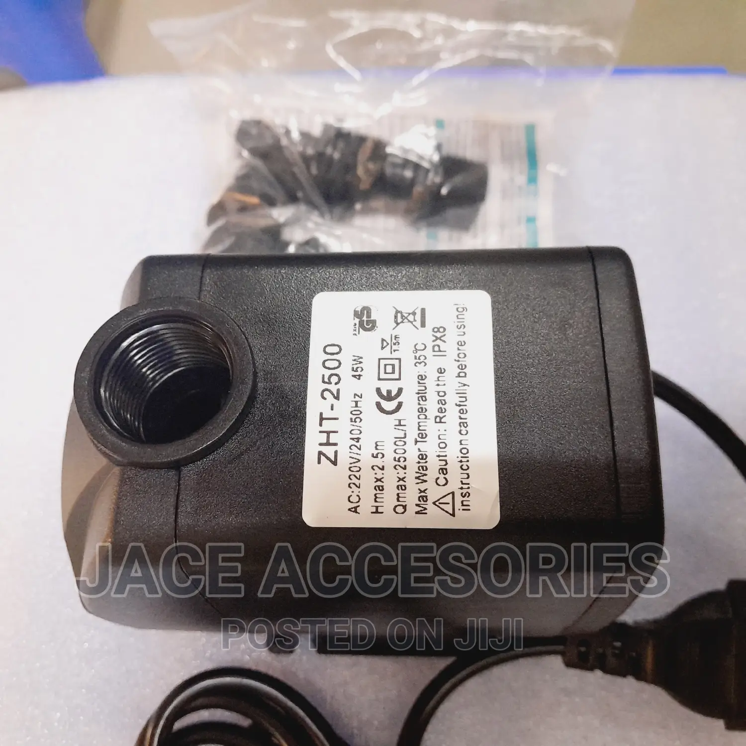 45w Submersible Fountain Pump 2.5m H.Max