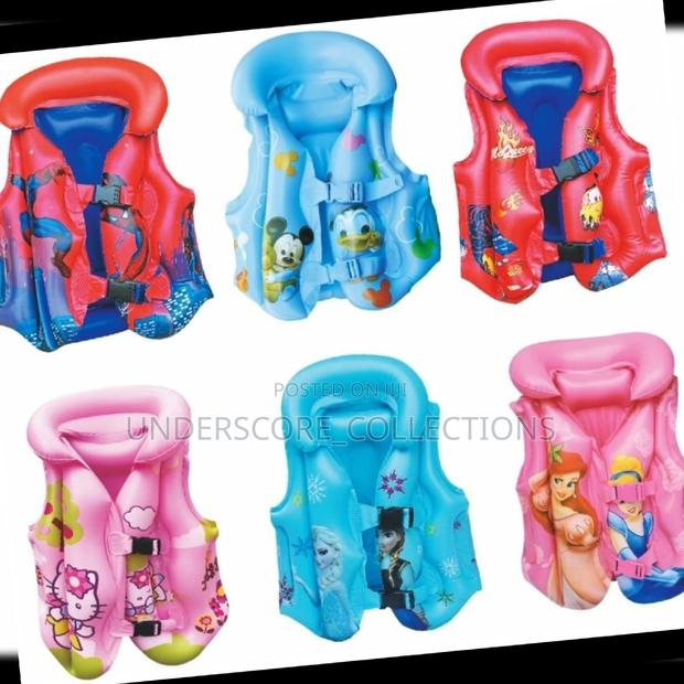 Three Sized Kids Swimming Jackets - main view