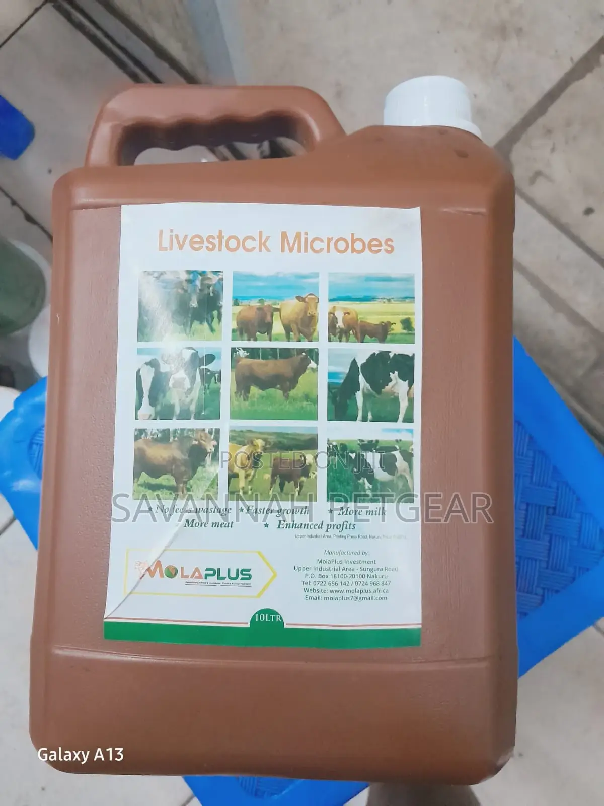 Molaplus Livestock Microbes - 5 Liters
