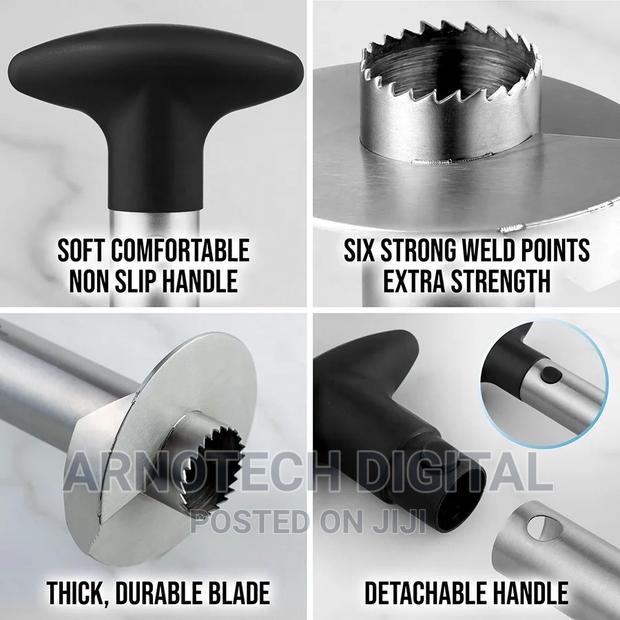 Stainless Steel Pineapple Corer / Slicer - thumbnail 4