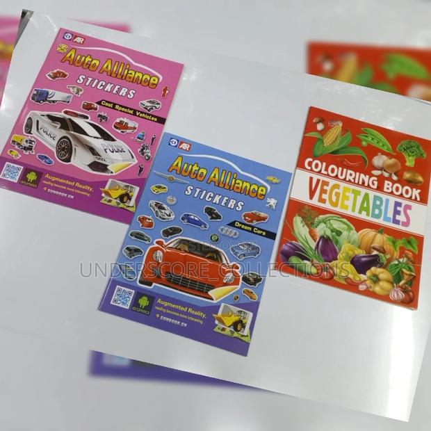 Colouring and Sticker Book - main view