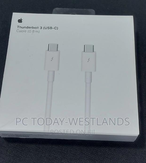 Apple Thunderbolt 3 Cable (2.6')
Mq4h2am/A - thumbnail 2