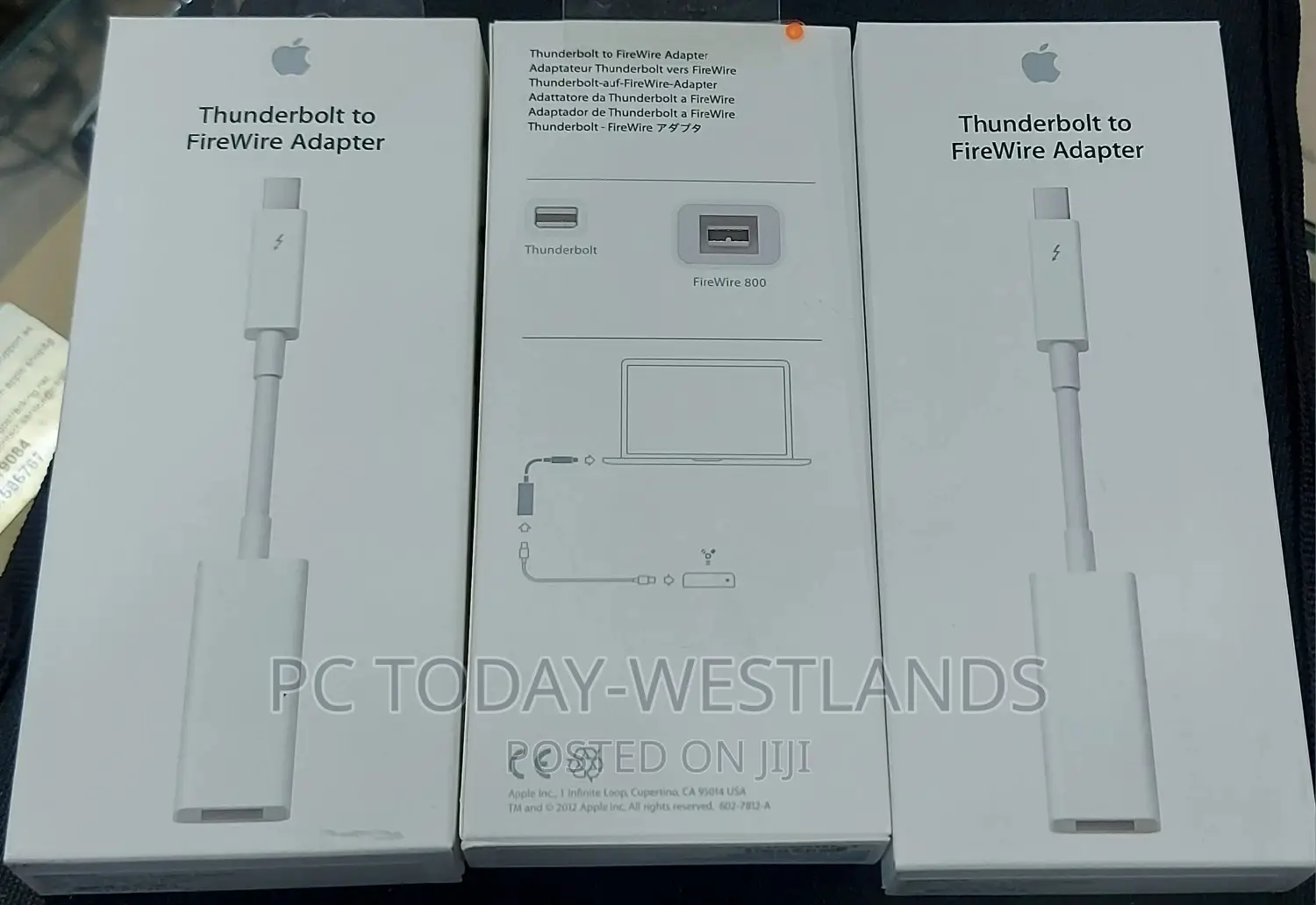 Apple Thunderbolt to Firewire Adapter