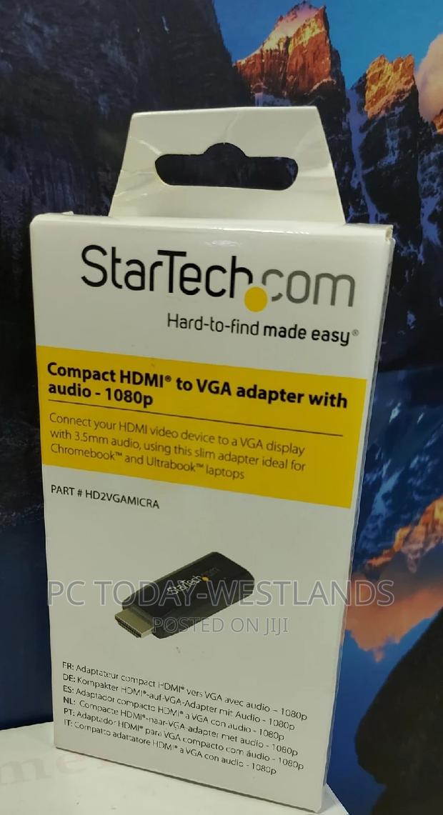 Startech.Com HDMI to VGA Adapter Audio Output 1920x1200 - main view