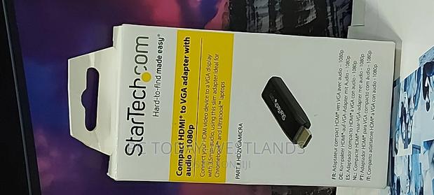 Startech.Com HDMI to VGA Adapter Audio Output 1920x1200 - thumbnail 2