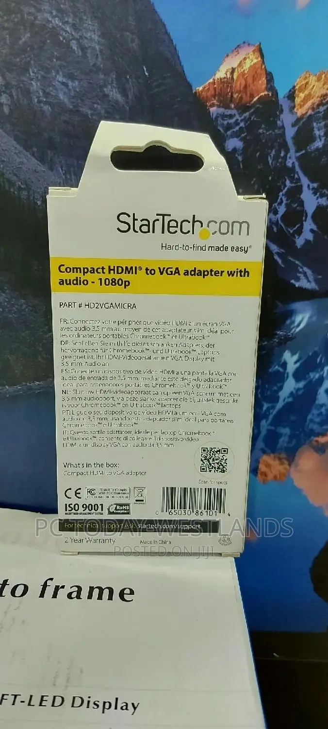 Startech.Com HDMI to VGA Adapter Audio Output 1920x1200