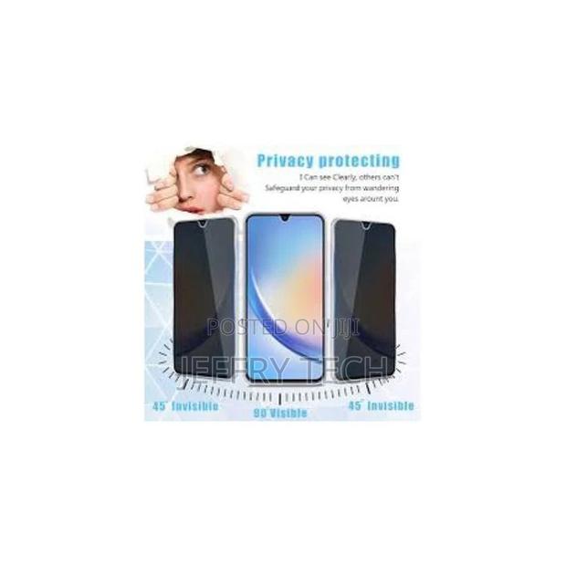 Samsung Galaxy A34 5G Solid High Quality Privacy Screen Guar - thumbnail 2