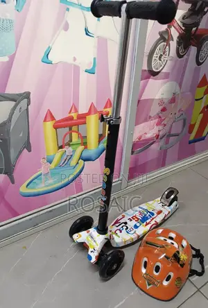 Scooter and Helmet at 3800