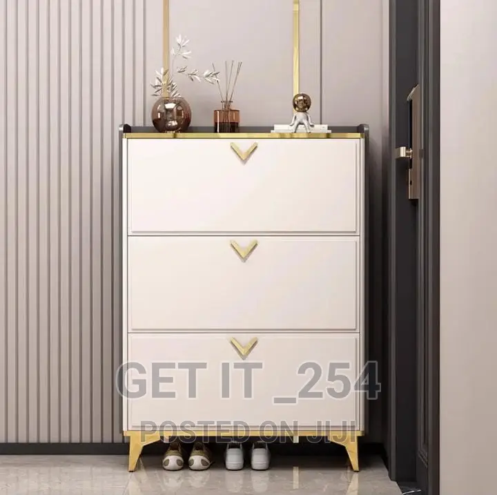 Bucket Flip Shoe Cabinet Size: 120cm X 80cm X 24cm