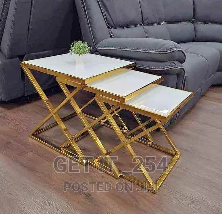Glass Nesting Stools