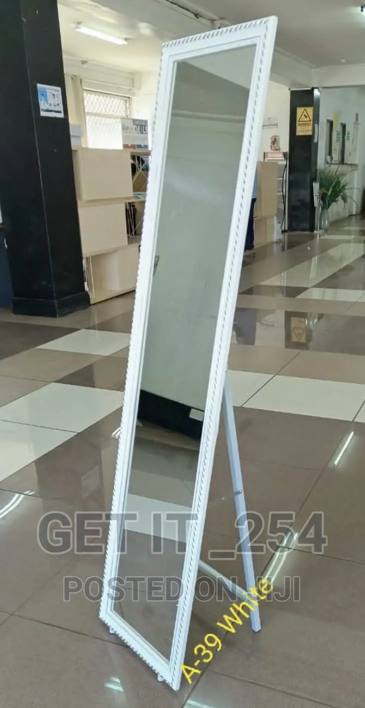 Full Length Dressing Mirror Colour: Blue, White