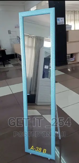 Full Length Dressing Mirror Colour: Blue, White