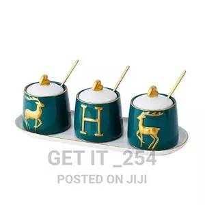 Luxurious Sugar/Spice Dish Set*
Set of 3pcs