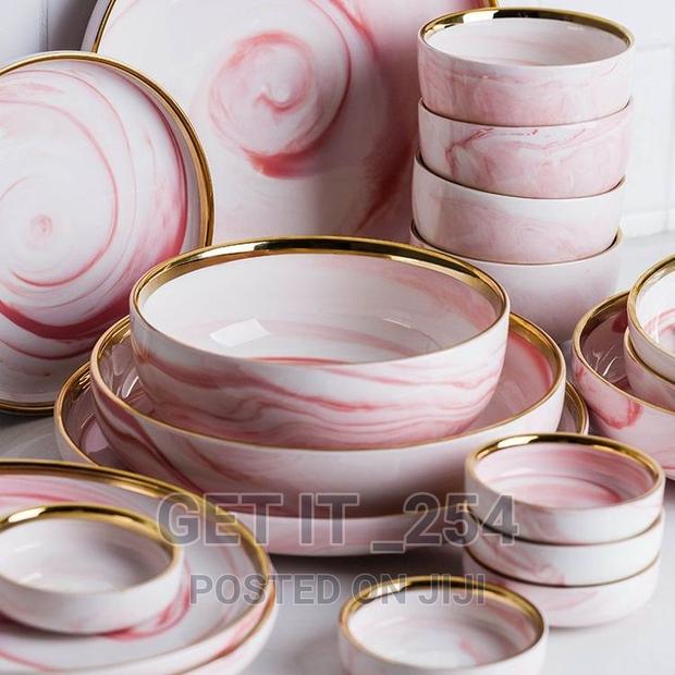 26pcs Marble Dinner Set
6pcs Spoons
6pcs 4.5" Bowls - thumbnail 2