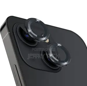 iPhone 14 Plus/14 Metal Ring Tempered Glass Camera Lens Prot