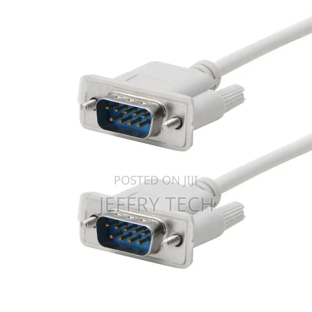 Serial Cable Male to Male DB9 9 Pin RS232 M-M COM Port Wire