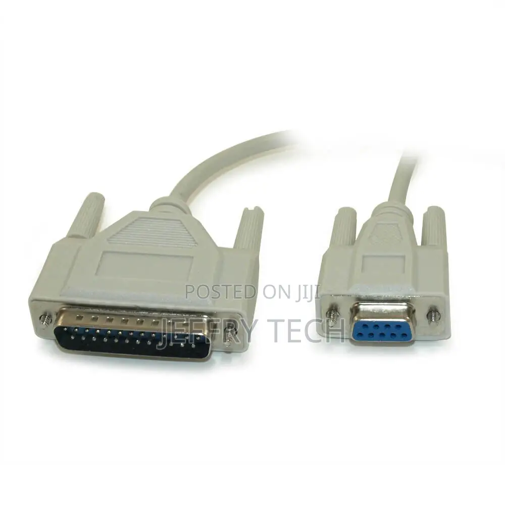 Serial DB9 FEMALE to DB25 RS232 Male Cable