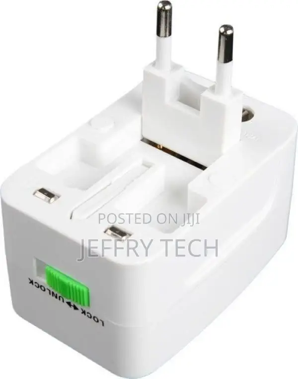 US EU AU UK to Universal World Travel AC Power Socket Plug A