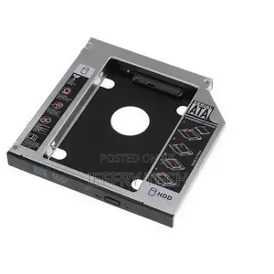 Optical Bay 2nd SATA HDD Hard Drive Caddy CD DVD-ROM for Lap