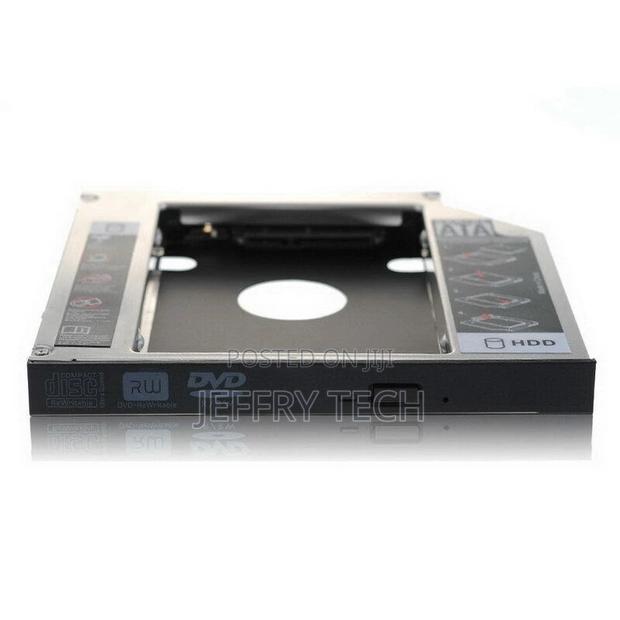 Optical Bay 2nd SATA HDD Hard Drive Caddy CD DVD-ROM for Lap - thumbnail 2