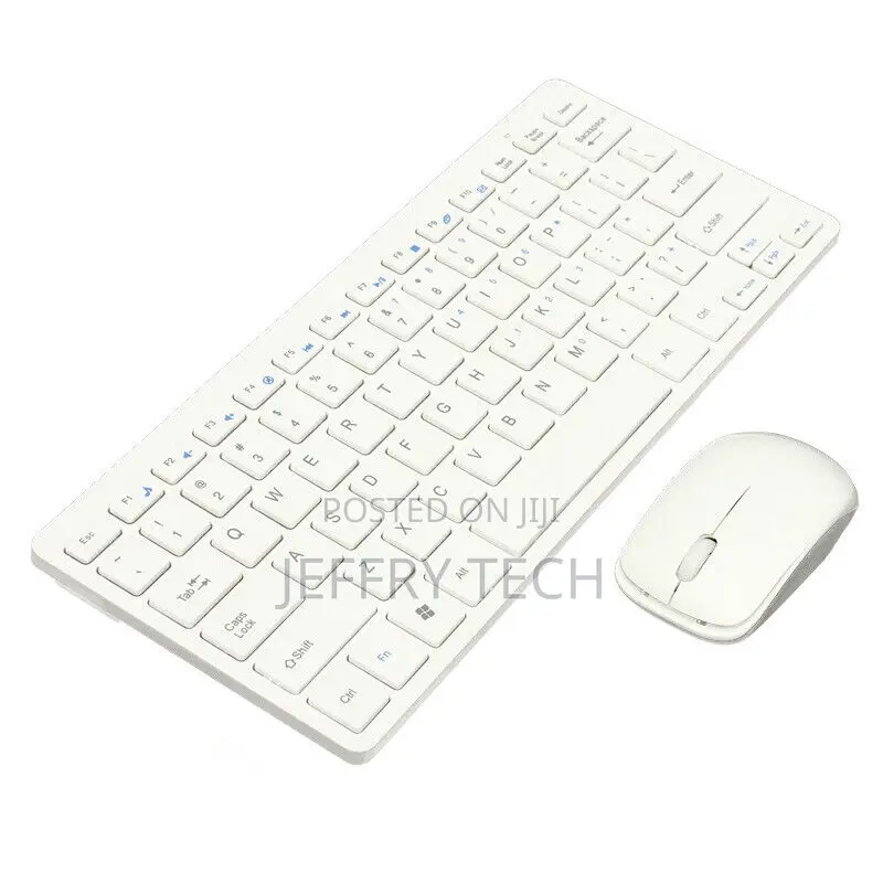 Slim Multimedia 2.4G Wireless Keyboard and Cordless Mouse Ki