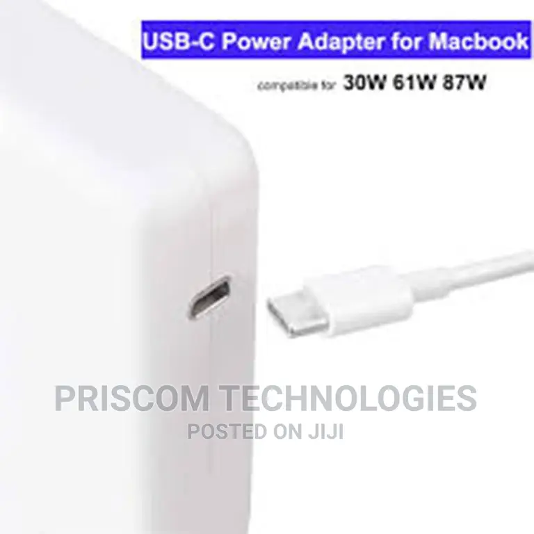 Macbook Type C Charger, USB-C Adapter for Macbook Pro Air