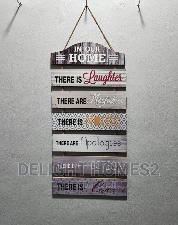 Hanging Board Wooden House Rules - thumbnail 3