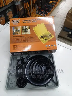 YDS 16pcs Carbon Steel Hole Saw Set