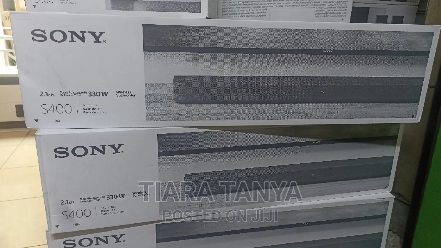 Sony S400 330w Wireless Sound Bar System