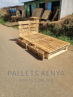 Pallet Bed- Blazed 4*6bed With Drawers. (R;Z)