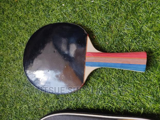 Table Tennis Bat Wood-Ruber Sponge With Carry Case, Regail - thumbnail 3