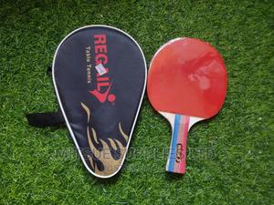 Table Tennis Bat Wood-Ruber Sponge With Carry Case, Regail - thumbnail 2