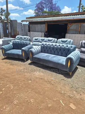 Grey 5 Seater Sofa