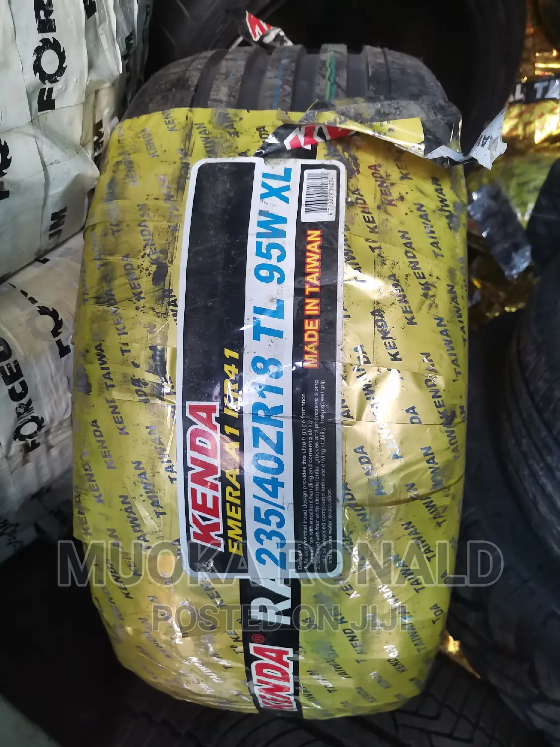 235/40r18 Kenda Tyre Made in Taiwan