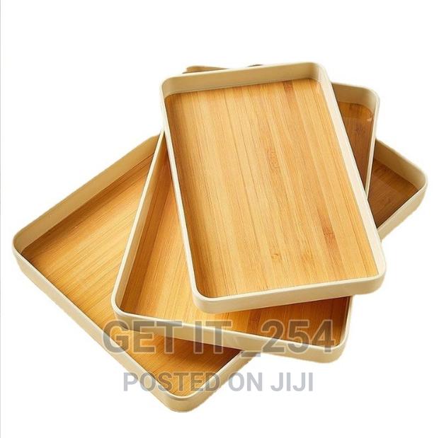 3 in 1 Tray Set Multifunctional: Can Be Used to Serve,