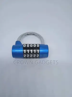 5 Digit Zinc Alloy Combination Padlock Code Password Lock D