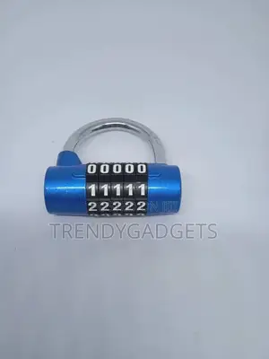 5 Digit Zinc Alloy Combination Padlock Code Password Lock D