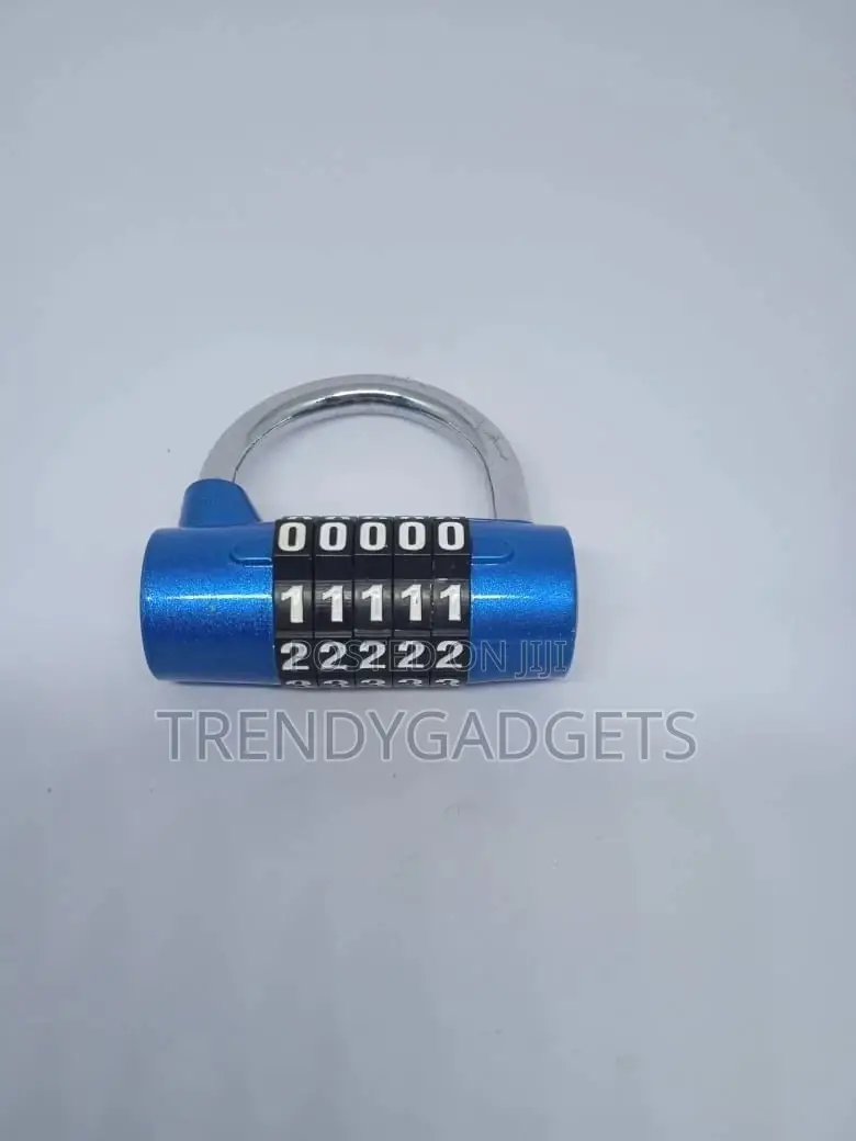 5 Digit Zinc Alloy Combination Padlock Code Password Lock D