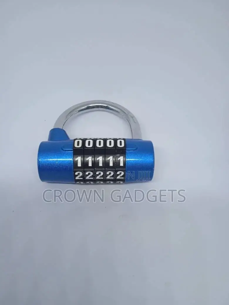 5 Digit Zinc Alloy Combination Padlock Code Password Lock D