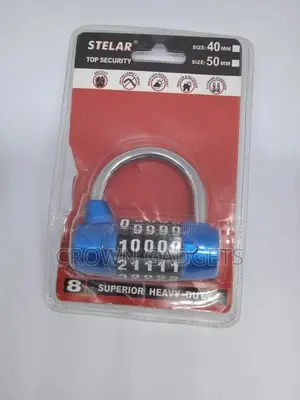5 Digit Zinc Alloy Combination Padlock Code Password Lock D