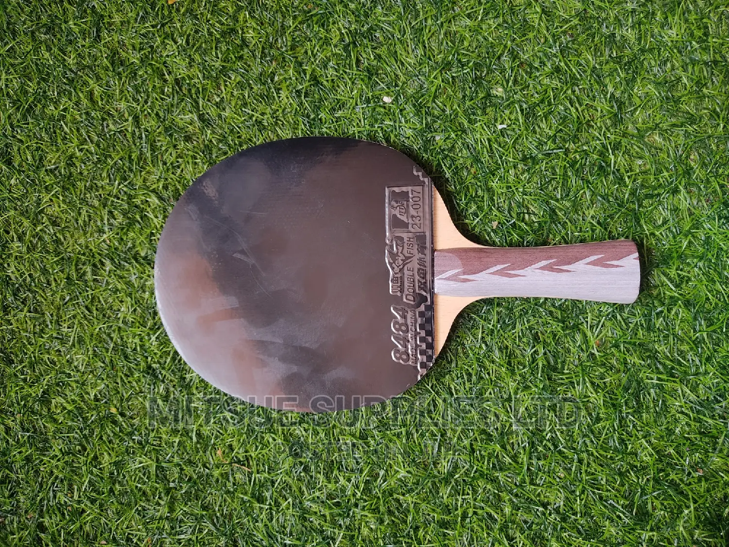 Table Tennis Bat Long Handle Around Case 5 D, Ittf Approved