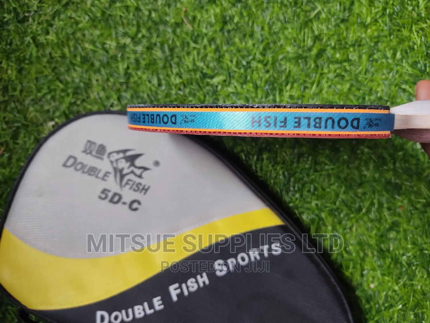 Table Tennis Bat Long Handle Around Case 5 D, Ittf Approved