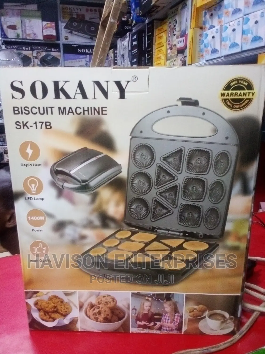 Electric Biscuit Maker